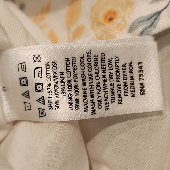 Haute Hippie Floral Shirt. Girls Size 5/6 - Picture 7 of 7